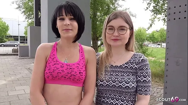Stora GERMAN SCOUT - TWO SKINNY GIRLS FIRST TIME FFM 3SOME AT PICKUP IN BERLIN toppklipp