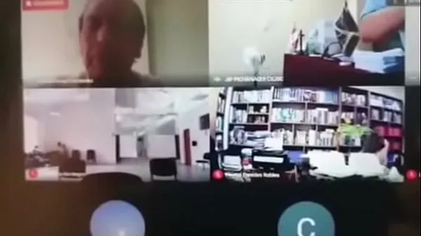 Big LAWYER FORGETS TO TURN OFF HIS CAMERA AT THE FULL WORK VIA ZOOM top Clips