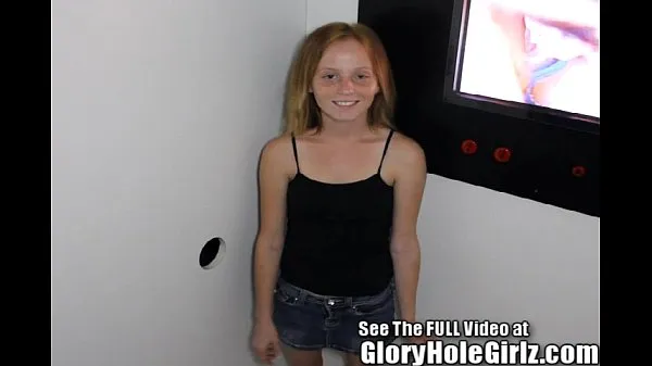 Grote Red Head Shorty Ravaged in a Glory Hole topclips