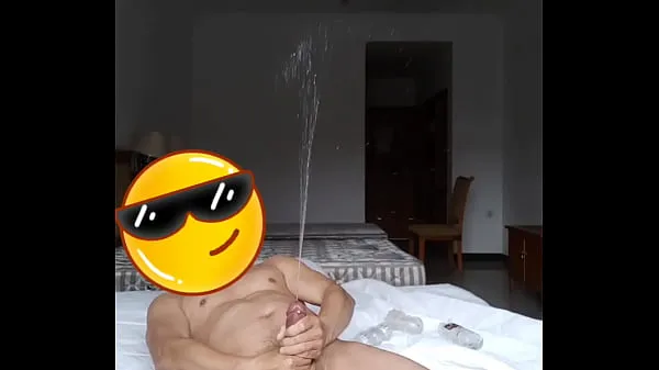 Big Play cock masturbation in a small hotel top Clips