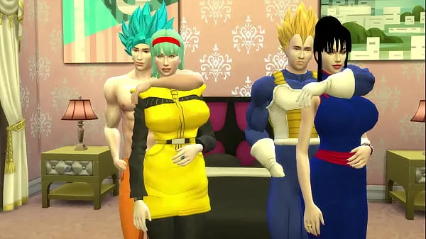 Velké Dragon Ball Porn Hentai Wife Swapping Goku and Vegeta Unfaithful and Hot Wives Want to be Fucked by their Husband's Friend NTR nejlepší klipy