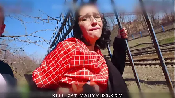 Let's walk in Nature - Public Agent PickUp Russian Student to Real Outdoor Fuck / Kiss cat 4k Klip teratas Besar