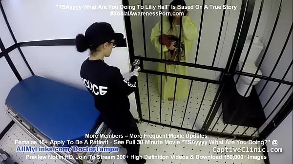 TSAyyyy What Are You Doing To Lilly Hall" As TSA Agent Lilith Rose Strip Searches Lilly Hall Before Taking Her For Cavity Search By Doctor Tampa .com Clip hàng đầu lớn