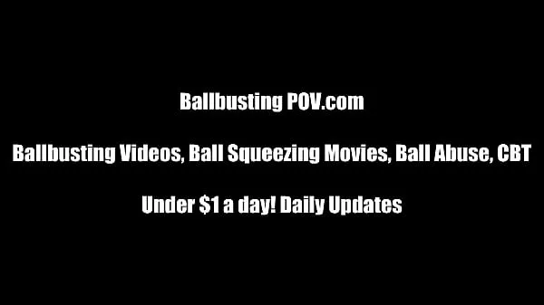 Grandes Ballbusting and Ball Squeezing Femdom Vids principais clipes