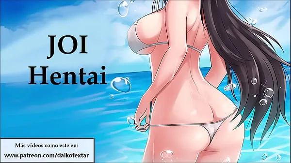 Big JOI hentai with a horny slut, in Spanish top Clips