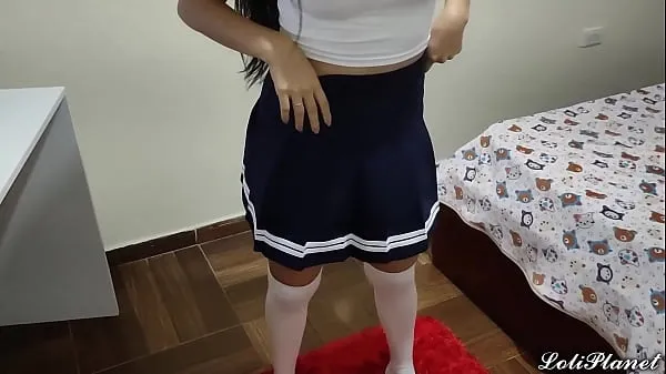 Büyük I Trick My step Cousin Student to Fuck Her in the Ass - Anal Sex en iyi Klipler