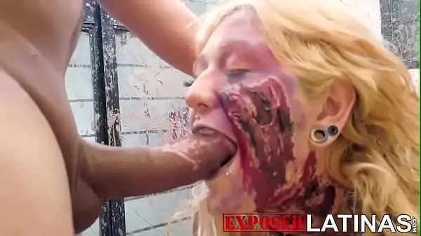 Big ExposedLatinas - Latina blonde zombie girl gets fucked like a beast top Clips