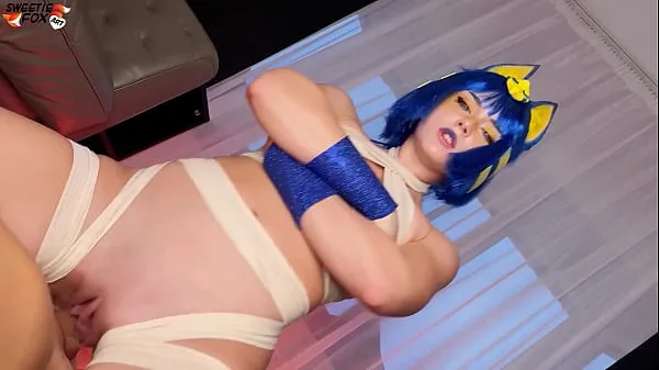 Cosplay Ankha meme 18 real porn version by SweetieFox Klip teratas besar