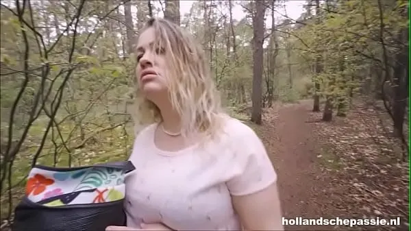 Stora Dutch slut fucked in the woods toppklipp