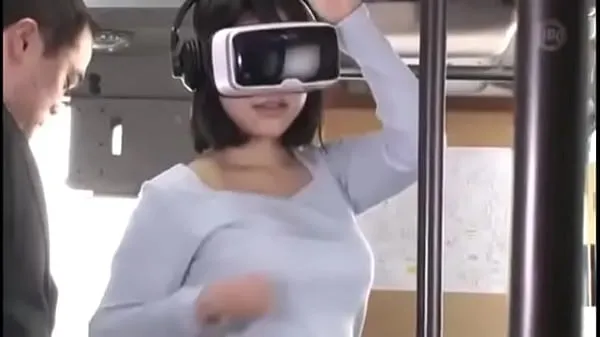Cute Asian Gets Fucked On The Bus Wearing VR Glasses 3 (har-064 Klip teratas besar