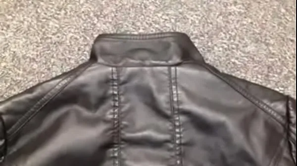 Forever 21 Leather Jacket Klip teratas Besar
