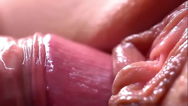 Big Extremily close-up pussyfucking. Macro Creampie top Clips