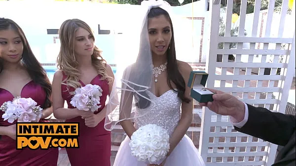 Μεγάλα itsPOV - Wedding night fuck foursome with Gianna Dior, Kristen Scott and Jade Kush κορυφαία κλιπ