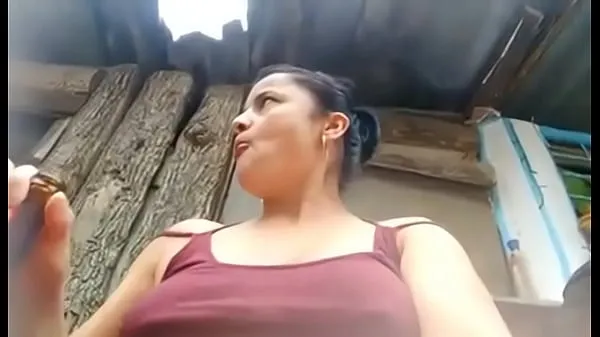 Big Lady masturbates in the street until she cums top Clips