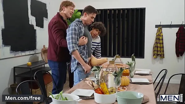 Friendsgiving Meeting With Nate Grimes And His Friends Ends Up In A Wild Raw Fucking Gay Party - Men Clip hàng đầu lớn