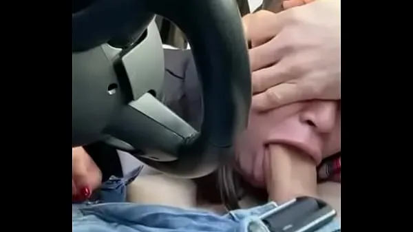 Big blowjob in the car before the police catch us top Clips