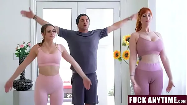 مقاطع FuckAnytime - Yoga Trainer Fucks Redhead Milf and Her as Freeuse - Penelope Kay, Lauren Phillips العلوية الكبيرة