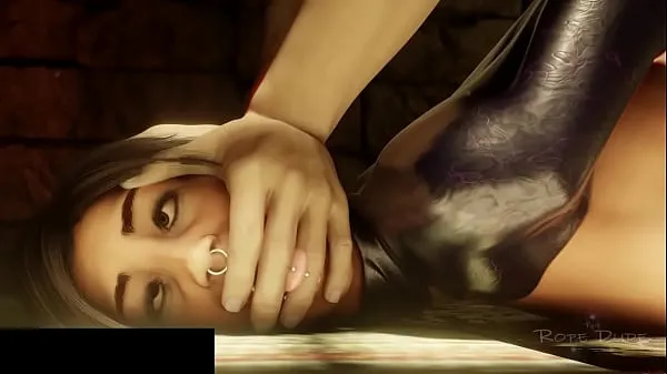 Veliki RopeDude Lara's BDSM najboljši posnetki