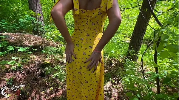 Grote Cumshot on the face in glasses of an unfamiliar beauty in a dress - AnGelya.G topclips