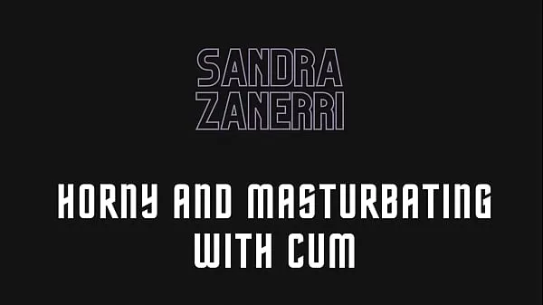Veliki Sandra Zanerri lingerie alone horny and masturbating with cum najboljši posnetki