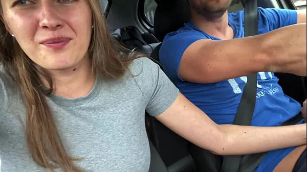 Big blowjob on the highway top Clips