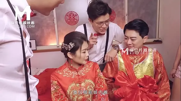 Veliki ModelMedia Asia-Lewd Wedding Scene-Liang Yun Fei-MD-0232-Best Original Asia Porn Video najboljši posnetki