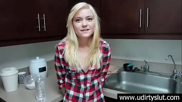 Velké Hot Skinny blonde teen- Chloe Foster POV nejlepší klipy