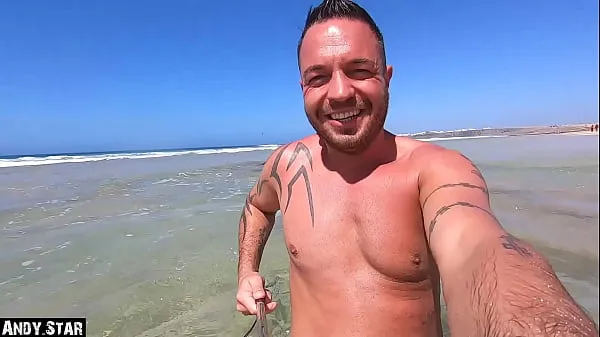 Stora ANDY-STAR ON HOLIDAY AND FUCK OUTDOOR toppklipp