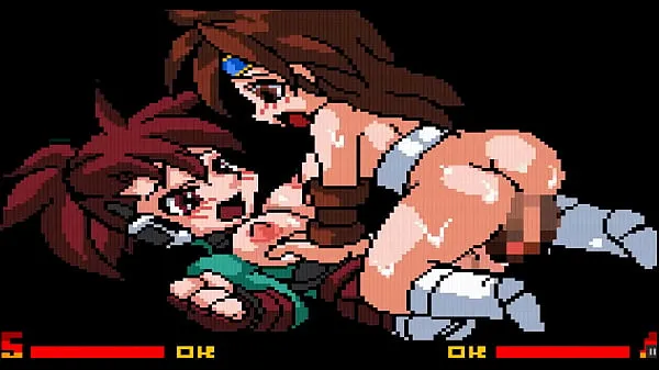 Grote Climax Battle Studios fighters [Hentai game PornPlay] Ep.1 climax futanari sex fight on the ring topclips