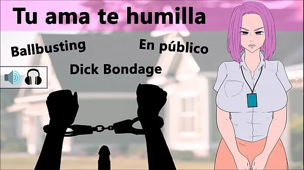 Duże Role JOI CBT - Your mistress humiliates you at a party. Audio in Spanish najlepsze klipy