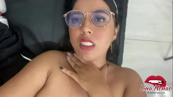 MY STEP-SON FUCKS ME AFTER FINISHING THE HOT VIDEO CALL WITH HIS DAD - PART 2 Klip teratas besar