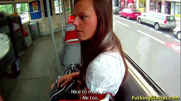 Grote Fucking Glasses - Fucked for cash near the bus stop Amanda topclips