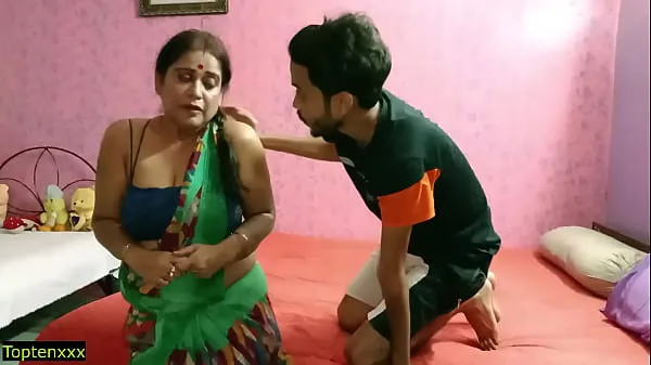 Big Indian hot XXX teen sex with beautiful aunty! with clear hindi audio top Clips