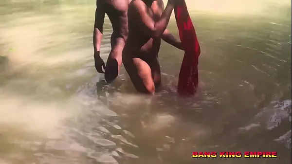 Grote African Pastor Caught Having Sex In A LOCAL Stream With A Pregnant Church Member After Water Baptism - The King Must Hear It Because It's A Taboo topclips
