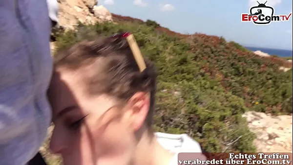 Big German skinny amateur young woman giving public blowjob in mallorca top Clips
