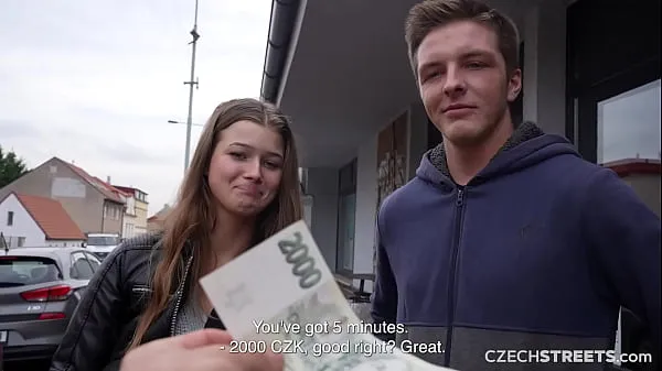 CzechStreets - He allowed his girlfriend to cheat on him Klip teratas besar
