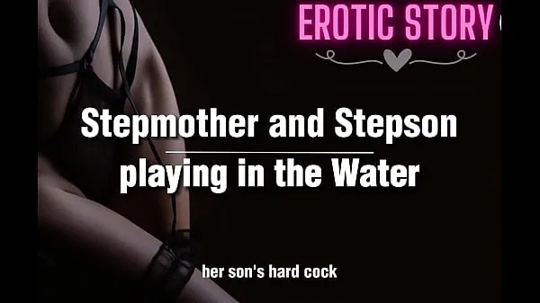 Stepmother and Stepson playing in the Water Klip teratas besar