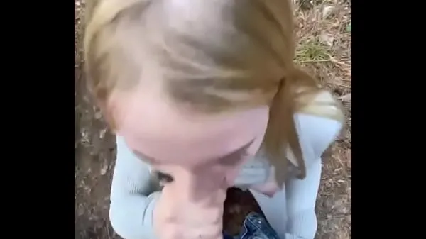 Big Public Fuck In The Forest With a Blonde Slut top Clips