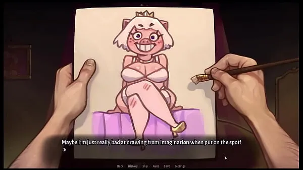 Grote My Pig Princess [ Hentai Game PornPlay ] Ep.17 she undress while I paint her like one of my french girls topclips