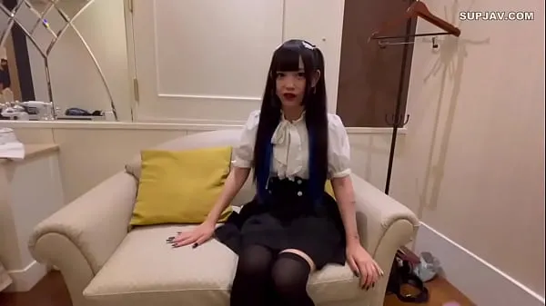 Big Cute Japanese goth girl sex- uncensored top Clips