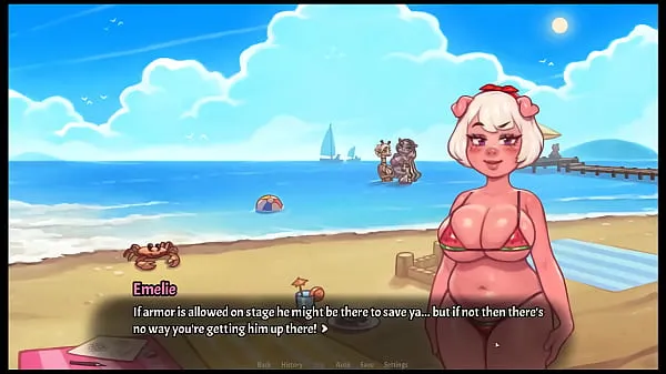 คลิปยอดนิยม My Pig Princess [ Hentai Game PornPlay ] Ep.28 princess exposing her cute anus to the public crowd to win the bikini contest คลิปยอดนิยม