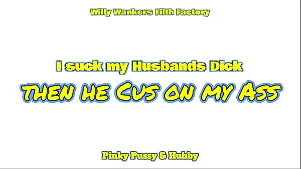 I suck my Husbands Dick then he Cums on my Ass Klip teratas Besar
