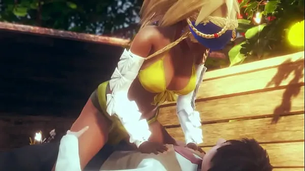 Rikku ff cosplay having sex with a man hentai gameplay video Klip teratas Besar