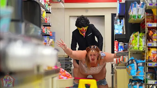 Store Horny BBW Gets Fucked At The Local 7- Eleven beste klipp
