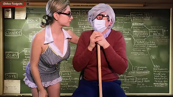 Big New teacher fucks old teacher to rise in rank in the classroom top Clips
