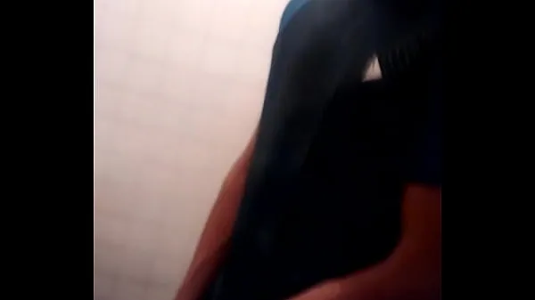 Big Blowjob in public bathroom ends with cum on face top Clips