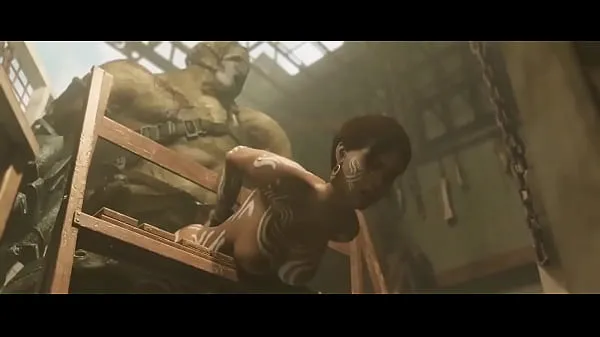 Veľké Sheva Alomar Hentai (Resident Evil 5 najlepšie klipy