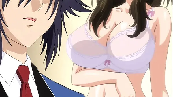step Mom Seduces her step Daughter's Boyfriend - Hentai Uncensored [Subtitled Klip teratas Besar