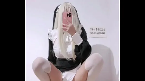 बड़े The shy nun Mayuziii in white stockings is so perverted in private. She is inserting a fake dick into her pussy to masturbate. She is in heat and anyone can fuck her शीर्ष क्लिप्स