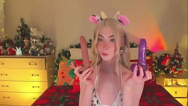 Große Sweet Eaton Flexing Her Toys while doing AhegaoTop-Clips